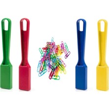 4 Adet Renkli Mıknatıslı Oyun Çubuğu Seti, Ataş Hediye