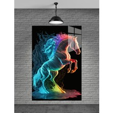 Marsilyan Neon At Cam Tablo Ev Dekorasyon,balkon Dekorasyonu,dekoratif,duvar Tablo,mutfak Tablo