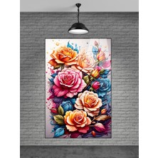 Marsilyan Çiçek Cam Tablo Sevilen Seriler