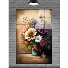 Marsilyan Çiçek Cam Tablo Sevilen Seriler