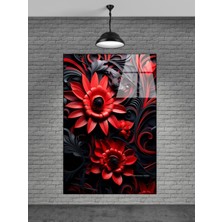 Marsilyan Çiçek Cam Tablo Sevilen Seriler