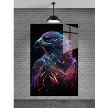 Marsilyan Neon Kartal Cam Tablo Ev Dekorasyon,balkon Dekorasyonu,dekoratif,duvar Tablo,mutfak Tablo