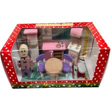 Renkli Ahşap Mutfak Oyun Takımı, Eğlenceli ve Güzel Tasarım