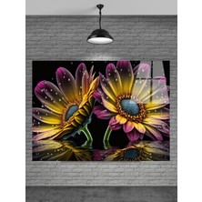 Marsilyan Sevilen Seri Çiçek Cam Tablo