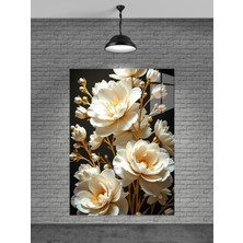 Marsilyan Çiçek Cam Tablosu Ev Dekorasyon,balkon Dekorasyonu,dekoratif,duvar Tablo,mutfak Tablo,hediyelik