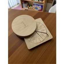 Ahşap Kesir Dairesi, Sayı Öğrenme ve Kavramlar Seti