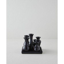 English Home Kayle Dekoratif Obje 13 cm Siyah