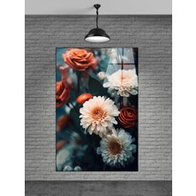 Marsilyan Çiçek Cam Tablo Sevilen Seriler