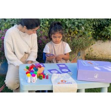 Renkli Denge Oyunu Gelişim Aktivite Seti 3+ Yaş Çocuklar Için Eğlenceli ve Öğretici