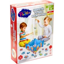 Renkli Ahşap Manyetik Balık Tutma Oyunu, Eğlenceli ve Öğretici Çocuk Oyunu