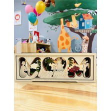 Renkli Ahşap Dekor, Anlamlı Anneler Günü Hediye, Şık ve Doğal Tasarım