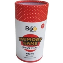 Renkli Ahşap Meyve Hafıza Oyunu, Eğlenceli ve Öğretici Çocuk Oyunu