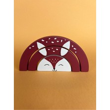 Ahşap 3 Parçalı Geyik Oyuncak, Doğal ve Eğlenceli Çocuk Oyuncağı