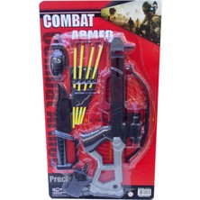 Siyah Renkli Ok ve Yay Seti, Eğlenceli ve Öğretici Oyuncak Döküm Malzeme