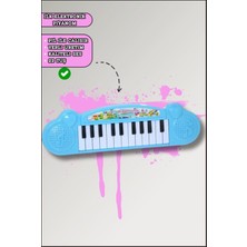 Renkli 22 Tuşlu Sesli Elektronik Piyano, Eğitici ve Oyunlu Çocuklar Için