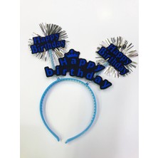 Skygo Happy Birthday Neon Renk Doğum Günü Tacı 12 Adet