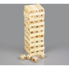 54 Parça Denge ve Beceri Oyunu, Eğlenceli ve Zeka Geliştirici Büyük Boy