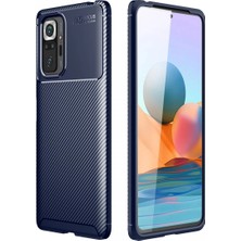Royal Case Redmi Note 10 Pro Kılıf Esnek Karbon Desenli Şık Premium Silikon Kapak Ryc/a.f.karbon