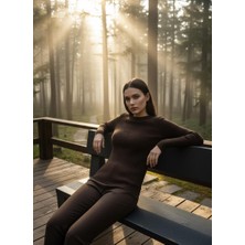 Nakşi Giyim Kadın Modern Fitilli Yumuşak Triko Kazak