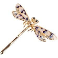 Liveyn Design Zirkon Taşlı Mineli Yusufçuk Broş