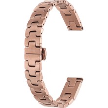 MobaxAksesuar Apple Watch 7/8/9 41MM Kordon Metal Ince Strap Kayış 150