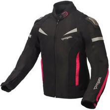 Prohel Kadın Motosiklet Montu Pembe 4 Mevsim Özellikli M Beden Uyumlu Koruma