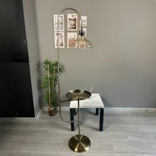 Bamyum Wingmn Eskitme Gövde Beyaz Cam Hareketli Başlık Lambader Metal Oturma Odası Çalışma Odası Zemin