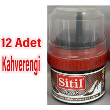 Stil x 12 Adet Kahverengi Ayakkabı Boyası