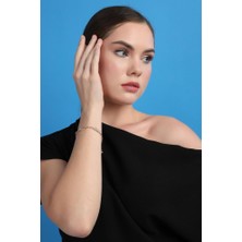 Sembol Gold Forse Hallow Altın Bileklik 17-20 cm
