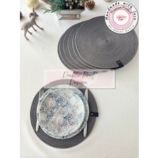 Double Knot Design 14 Prç Set Supla Amerikan Servis Seti Tress Hediyelik