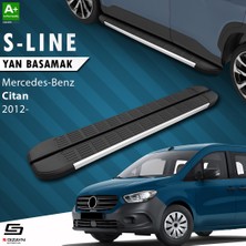 S-Dizayn Mercedes Citan S-Line Aluminyum Yan Basamak 193 Cm 2012-2021 A+ Kalite