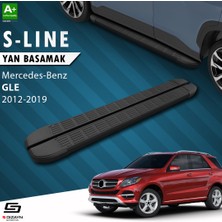 S-Dizayn Mercedes GLE W166 S-Line Siyah Yan Basamak 193 Cm 2012-2019 A+ Kalite