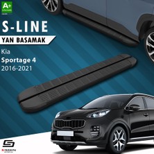 S-Dizayn Kia Sportage 4 S-Line Siyah Yan Basamak 173 Cm 2016-2021 A+ Kalite