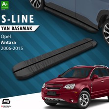 S-Dizayn Opel Antara S-Line Siyah Yan Basamak 183 Cm 2006-2015 A+ Kalite