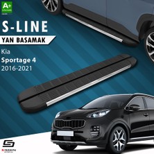 S-Dizayn Kia Sportage 4 S-Line Krom Yan Basamak 173 Cm 2016-2021 A+ Kalite