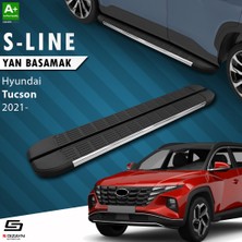 S-Dizayn Hyundai Tucson 4 S-Line Krom Yan Basamak 173 Cm 2021 Üzeri A+ Kalite
