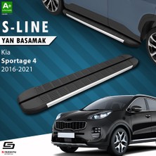 S-Dizayn Kia Sportage 4 S-Line Aluminyum Yan Basamak 173 Cm 2016-2021 A+ Kalite