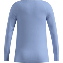 Odlo Active Warm Kids Bl Top Crew Neck L/s Unisex Çocuk Mavi Içlik Üst