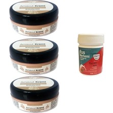 Süper Three Brand Arnavut Kremi 3 Adet + Rus Merhemi 50 ml 1 Adet