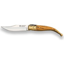 Joker Knives Joker NO02 Classical Spanish Sevillana Handle Blade Length 7.5cm Zeytin Ağaç Çakı