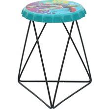 Greenmall Turtle Metal Tabure