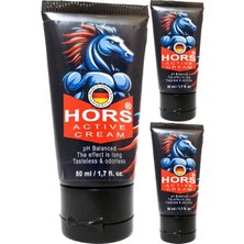 Süper Hors Active Cream 50 ml Erkek Özel Zaman ve Katılık 3 Adet