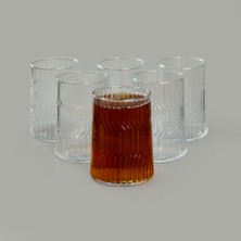 Paşabahçe Dunes 6'lı Meşrubat ve Su Bardağı Seti - Şeffaf - 335 ml