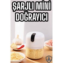 Feifei El Rondosu Mini Şarjlı Doğrayıcı Taşınabilir 250 ml - FEİ3163-5839