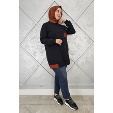 Pys Giyim Kadın Kombinli Taş Detaylı Tesettür Tunik