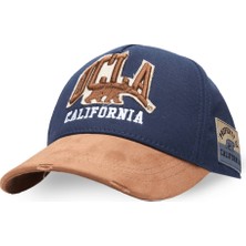 Ucla Dellwood Lacivert Baseball Cap Nakışlı  Unisex Şapka