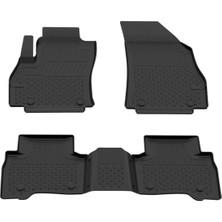 Peugeot Bipper Van 2'li 2007+ Uyumlu SAHLER Araca Özel 4.5D Havuzlu Oto Paspas - Bipper / Nemo / Fiorino