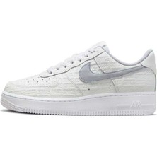 Nike Air Force 1 07 Low Af1 Unisex Leather Sneaker Hakiki Deri Unisex Günlük Spor Ayakkabı Beyaz