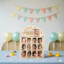 Evsay Hoş Geldin Yenidoğan Bebek Süsü Masa Üstü Isimlik