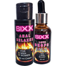Süper Sixx Kadın ve Erkeklere Krem ve Erkeklere Özel Damla